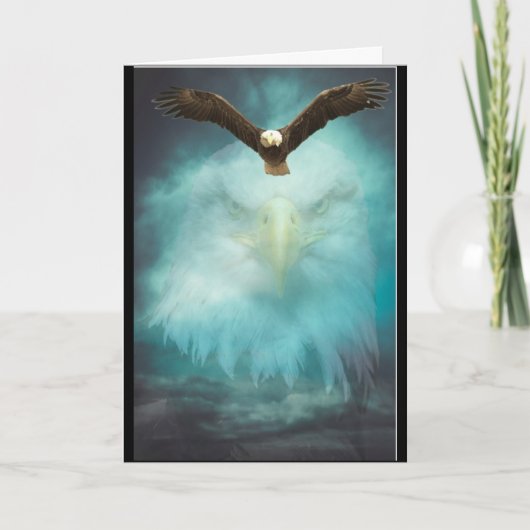 Eagle Happy Birthday Son Kaart (Voorkant)