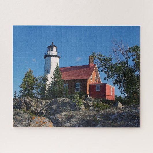 Eagle Harbor Lighthouse Legpuzzel (Horizontaal)