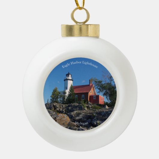 Eagle Harbor Lighthouse ornament (Voorkant)