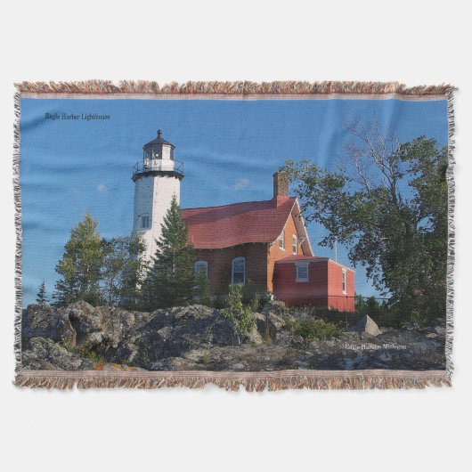 Eagle Harbour Lighthouse jeter la couverture (Devant)