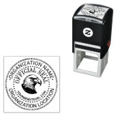 Eagle HD Generic Custom Officiële Seal Naam Loc UR Zelfinktende Stempel (In situ)