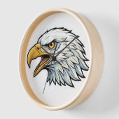 Eagle head designed wall watch (Hoek)