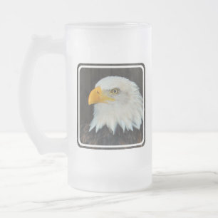 Eagle Head Frosted Beer Mok