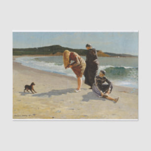 Eagle Head, Manchester, Massachusetts (hoogwater) Tissuepapier