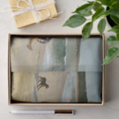 Eagle Head, Manchester, Massachusetts (hoogwater) Tissuepapier (Geschenk)