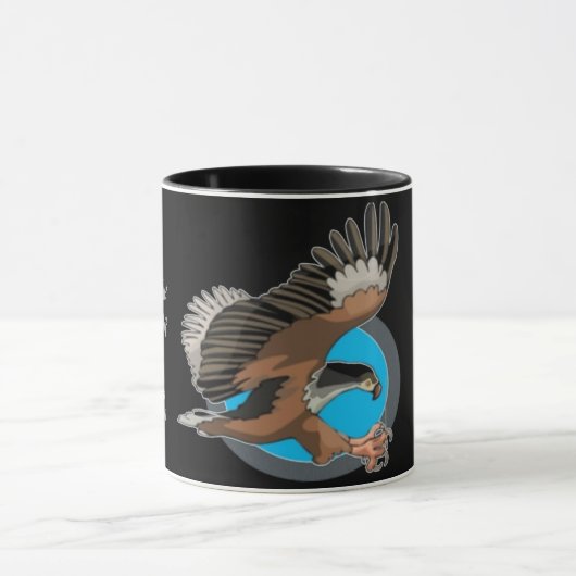 Eagle in Flight Mok (Midden)