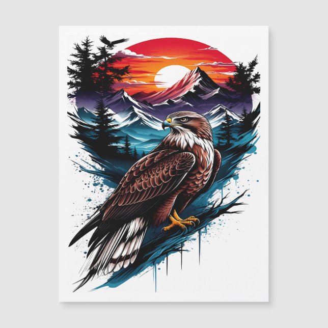 Eagle in the mountain (Voorkant)