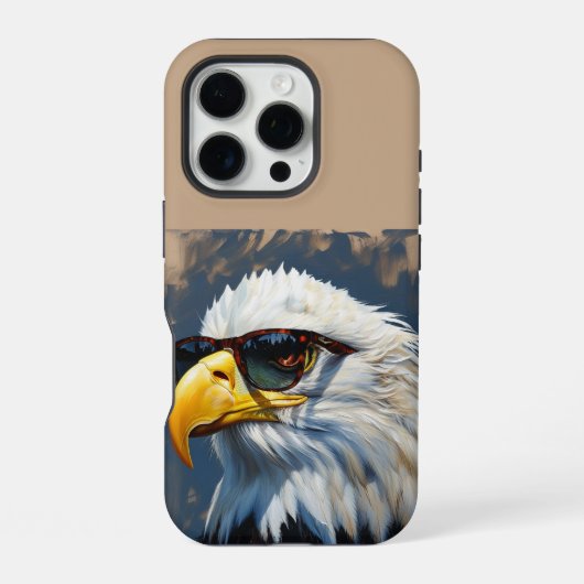 Eagle iPhone 16 pro Coque (Verso)