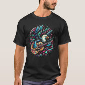 Eagle Jammin op gitaar T-shirt (Voorkant)