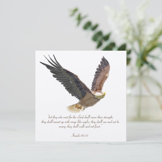 Eagle Kaart (Staand voorkant)