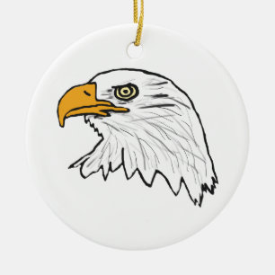 Eagle Keramisch Ornament