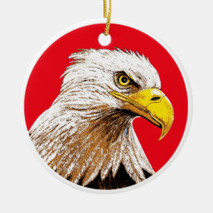 Eagle Keramisch Ornament