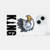Eagle King iPhone 15 Pro Max Case Hoesje (Achterkant horizontaal)
