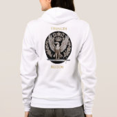 Eagle kracht en vrijheid hoodie (Achterkant)