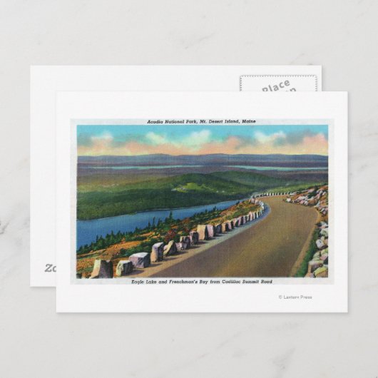 Eagle Lake Briefkaart (Voorkant / Achterkant)