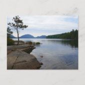 Eagle Lake in het Acadia National Park Briefkaart (Voorkant)
