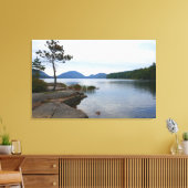 Eagle Lake in het Nationaal Park Acadia Canvas Afdruk (Insitu (Woonkamer))