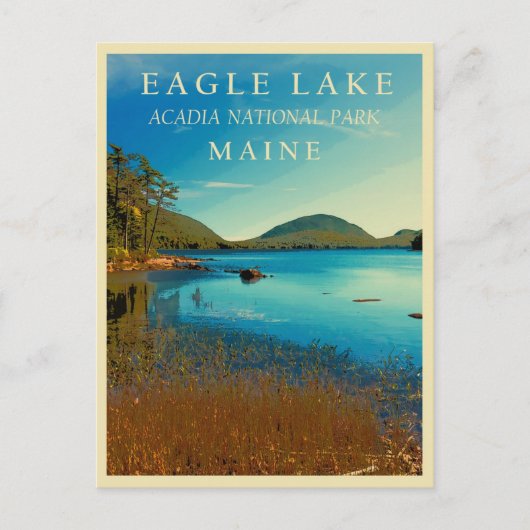 Eagle Lake, Maine Briefkaart (Voorkant)