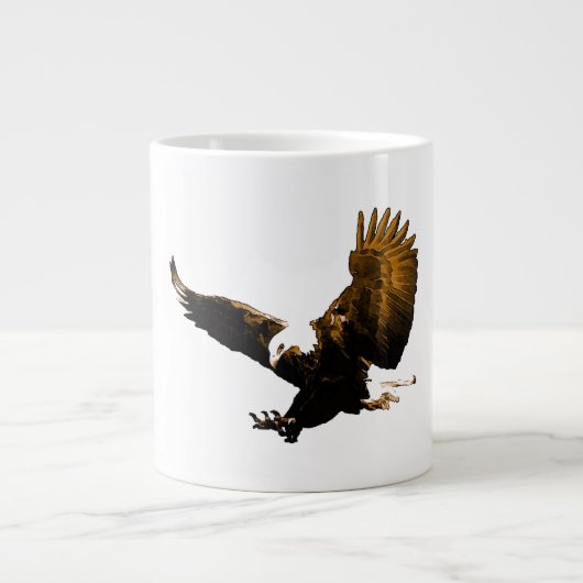 Eagle Landing Extra Grote Beker (Voorkant)