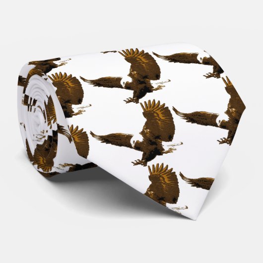 Eagle Landing Stropdas (Opgerold)