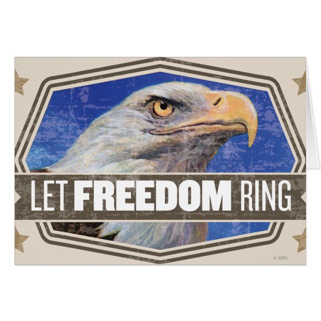 Eagle-Let Freedom Ring (Voorkant Horizontaal)