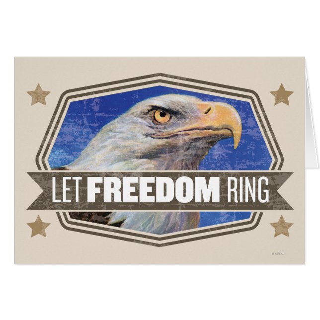 Eagle-Let Freedom Ring (Voorkant Horizontaal)