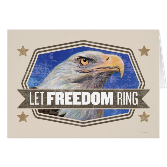 Eagle-Let Freedom Ring (Voorkant Horizontaal)