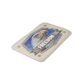 Eagle-Let Freedom Ring Badmat (Gekanteld)