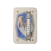 Eagle-Let Freedom Ring Badmat (Voorkant Verticaal)