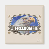 Eagle-Let Freedom Ring Magneet (Voorkant)