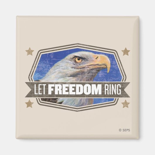 Eagle-Let Freedom Ring Magneet (Voorkant)