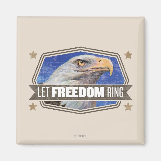 Eagle-Let Freedom Ring Magneet (Voorkant)