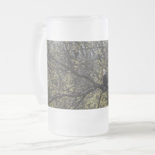 Eagle Lookout Painterly Frosted Mug (Devant gauche)