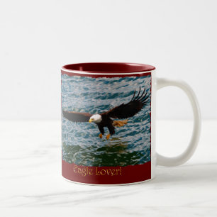 EAGLE LOVER Cadeaus Tweekleurige Koffiemok