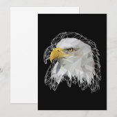 Eagle Lowpoly Bedankkaart (Voorkant / Achterkant)
