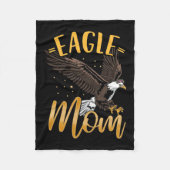 Eagle mama fleece deken (Voorkant)