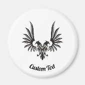 Eagle met twee Hoofden Magnet Magneet (Voorkant)