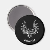 Eagle met twee Hoofden Magnet Magneet (Voorkant / Achterkant)