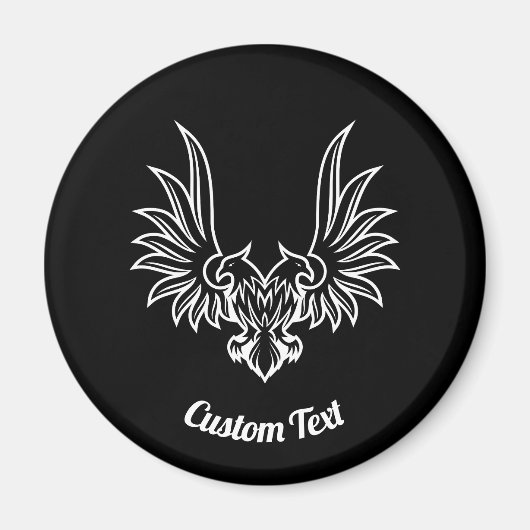 Eagle met twee Hoofden Magnet Magneet (Voorkant)