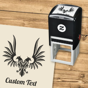 Eagle met twee hoofden Zelfinkend stempel