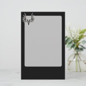 Eagle met twee kop briefpapier (Staand voorkant)