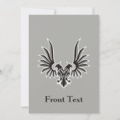 Eagle met twee kop kaart (Voorkant)