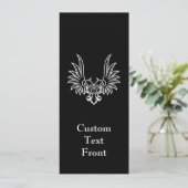 Eagle met twee kop kaart (Staand voorkant)