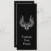 Eagle met twee kop kaart (Voorkant / Achterkant)