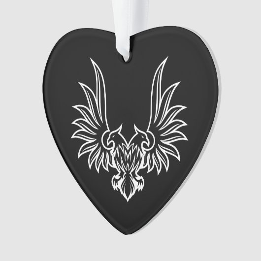 Eagle met twee kop Ornament (voorkant)