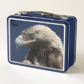 Eagle Metal Lunch Box (Achterkant)