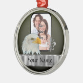 Eagle Metalen Ornament (Links)