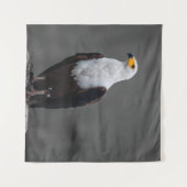 Eagle minimalistische selectieve kleurenfotografie wandkleed (Voorkant (horizontaal))