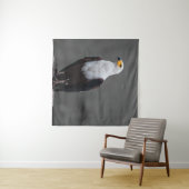 Eagle minimalistische selectieve kleurenfotografie wandkleed (In Situ (horizontaal))