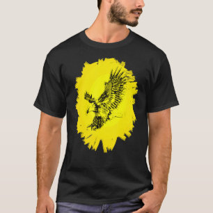 Eagle motief roofvogel snavel klauwen dierlijke vo t-shirt